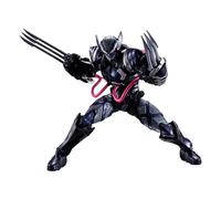 Tech-on Avengers S.h. Figuarts Action Figura Venom Symbiote Wolverine 16 Cm Band