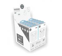 Tech one tech auriculares con micrófono tec1203 blanco 10 unidades