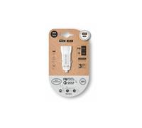TECH ONE TECH - CARGADOR TECHONE DOBLE MECHERO USB-C/A