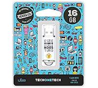 Pendrive 16GB Tech One Tech No Es Tuyo USB 2.0