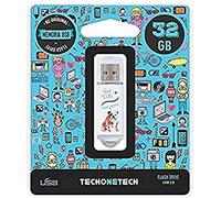 Tech-One-Tech Que Vida Mas Perra - Pendrive de 32 GB