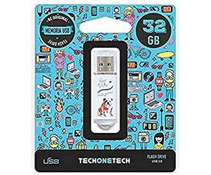 Tech-One-Tech Que Vida Mas Perra - Pendrive de 32 GB