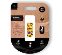 Tech One Tech Pendrive 32GB Emoji Collage USB 2.0
