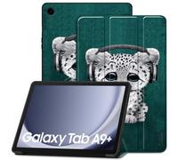 TECH PROTECT SmartCase - Funda con Función Soporte Magnético | Compatible con Samsung Galaxy Tab A9+ Plus 11.0 X210 / X215 / X216 | Gato Blanco