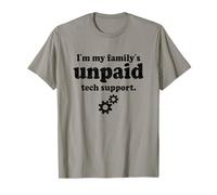 Tech Soy el Ingeniero de Software de Soporte técnico no remunerado de mi Familia Camiseta