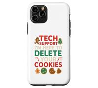Tech Support Christmas Cookies Lover Women Men Funny Carcasa para iPhone 11 Pro