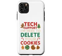 Tech Support Christmas Cookies Lover Women Men Funny Carcasa para iPhone 11 Pro MAX