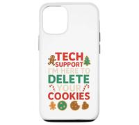 Tech Support Christmas Cookies Lover Women Men Funny Carcasa para iPhone 12/12 Pro