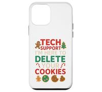 Tech Support Christmas Cookies Lover Women Men Funny Carcasa para iPhone 12 Mini