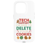 Tech Support Christmas Cookies Lover Women Men Funny Carcasa para iPhone 15 Pro