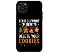 Tech Support Here to Delete Cookies Funny Christmas Carcasa para iPhone 11 Pro MAX