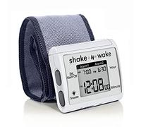 Tech Tools Reloj Despertador vibratorio - Shake N Wake - Reloj Despertador silencioso - Versión Mejorada con alarmas Dobles