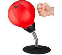 Tech Tools Stress Buster Desktop Punching Bag - Se adhiere a su Escritorio, Bola para aliviar el estrés