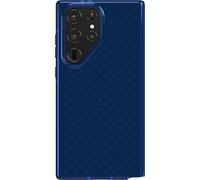 tech21 EVO Check - Carcasa para Samsung Galaxy S23 Ultra, protección contra caídas de 16 pies, a Prueba de Golpes, Resistente a Golpes y arañazos, Color Azul Medianoche