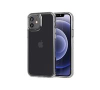 tech21 EVO Clear - Carcasa Transparente para teléfono iPhone 12 y 12 Pro, Carcasa antigérmenes y antimicrobiana, protección contra caídas de 3 m, 6,1 Pulgadas (T21-8379)