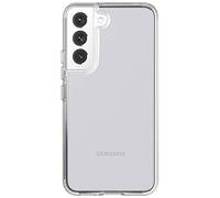 tech21 EVO Clear - Funda Transparente y Protectora para Samsung Galaxy S22 con protección contra caídas de 12 pies