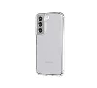 tech21 EVO Clear - Funda Transparente y Protectora para Samsung Galaxy S22 con protección contra caídas de 12 pies