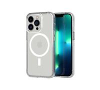 tech21 EVO Clear (MagSafe) - Funda Transparente MagSafe para iPhone 13 Pro con protección contra caídas múltiples de 12 pies
