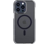 tech21 EVO Crystal - Carcasa para iPhone 15 Pro MAX, Compatible con MagSafe, protección contra Impactos, Titanio Azul