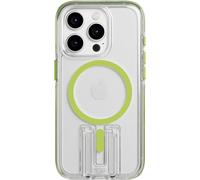 Tech 21 EVO Crystal Kick - Funda para iPhone 15 Pro, Compatible con MagSafe, Funda de protección contra Impactos, Color Lima