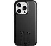 tech21 EVO Crystal Kick - Funda para iPhone 15 Pro, Compatible con MagSafe, Funda de protección contra Impactos, Color Negro obsidiana