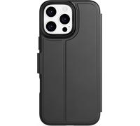 tech21 EvoLite - Cartera para iPhone 16 Pro MAX, Cartera con 3 Ranuras para Tarjetas, Funda de protección contra Impactos, Color Negro