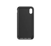 Tech21 EVO Luxe Faux Leather Funda Protectora para Apple iPhone XS MAX - Cuero Negro