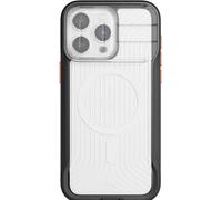 tech21 EVO MAX - Funda para iPhone 15 Pro MAX, Compatible con MagSafe, Funda de protección contra Impactos, Cordones incluidos, Color Negro Activo