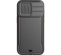 tech21 EVO MAX - Funda para iPhone 15 Pro MAX, Compatible con MagSafe, Funda de protección contra Impactos, Cordones incluidos, Color Negro