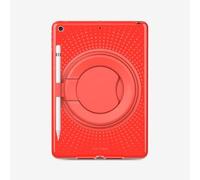Tech21 EVO Play2 - Funda Protectora para iPad de 7ª, 8ª y 9ª generación con Soporte para lápices, Color Rojo