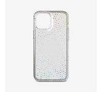 tech21 EVO Sparkle Radiant - Funda para Apple iPhone 12 Pro MAX 5G - Funda higiénicamente Limpia contra gérmenes bacterianos con protección contra caídas de 3 Metros