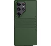 tech21 EVO Tactile - Funda para Samsung Galaxy S23 Ultra, protección contra caídas de 16 pies, Agarre Antideslizante, Color Verde