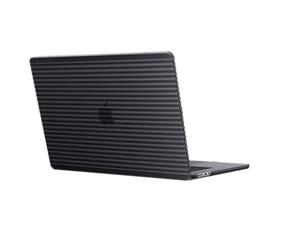Tech21 EVO Wave - Funda para MacBook Air de 15 Pulgadas (2023) - Funda Protectora rígida Shaell - Carbón