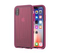 Tech21 Evo Wave funda para teléfono móvil Borgoña - Fundas para teléfonos móviles (Funda, Apple, iPhone X, Borgoña)