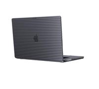Tech21 EVO Wave - Funda Protectora rígida para MacBook Pro de 16 Pulgadas (2021 y 2023), Color carbón