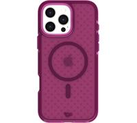 tech21 EvoCheck - Carcasa para iPhone 16 Pro MAX Compatible con MagSafe, protección contra Impactos, Color Ciruela