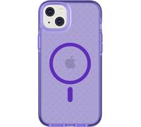 tech21 iPhone 14 Plus EVO Check Compatible con MagSafe - Funda Protectora Delgada Que Absorbe los Golpes y Protege contra caídas múltiples Botones adicionales de 16 pies