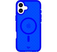 tech21 EvoCheck - Funda para iPhone 16 Plus Compatible con MagSafe, protección contra Impactos, Color Azul Cobalto
