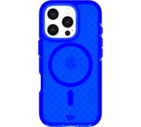 tech21, EvoCheck, Funda para iPhone 16 Pro Compatible con MagSafe, protección contra Impactos, Azul Cobalto