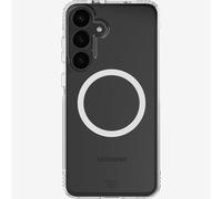 tech21 EvoClear - Funda para Samsung Galaxy S25, con imanes, Transparente