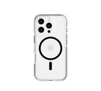 Tech21 EvoCrystal - Funda para iPhone 16 Pro Compatible con MagSafe, Funda de protección contra Impactos 15 Veces Probada con estándares Militares, en Color Negro