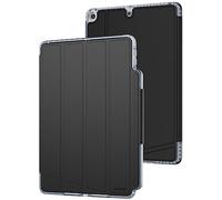 Tech21 EvoFolio - Funda para iPad de 7ª/8ª/9ª generación, protección contra Impactos, Funda para iPad con visión multiángulo, Funda de Encendido y Apagado - Negro