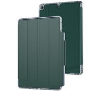 Tech21 EvoFolio - Funda para iPad de 7ª/8ª/9ª generación, protección contra Impactos, Funda para iPad con visión multiángulo, Funda de Encendido y Apagado, Color Verde Azulado