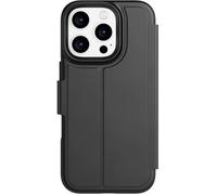 tech21 EvoLite - Cartera para iPhone 16 Pro, Cartera con 3 Ranuras para Tarjetas, Funda de protección contra Impactos, Color Negro