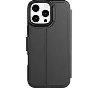 tech21 EvoLite - Cartera para iPhone 16 Pro MAX, Cartera con 3 Ranuras para Tarjetas, Funda de protección contra Impactos, Color Negro