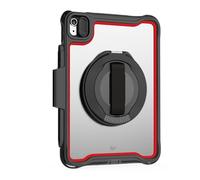 Tech21 EvoMax - Funda para iPad de 10ª y 11ª generación, 11 Pulgadas, protección Resistente de Grado Militar, Correa de Mano, Soporte Integrado 360, Color Negro