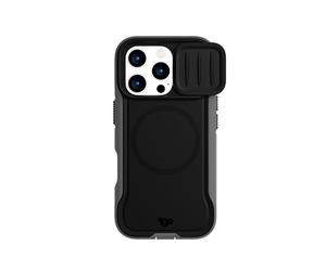 Tech21 EvoMax para Alvington Compatible con MagSafe - Funda de protección contra Impactos 21 Veces estándar Militar Probado - Protector de cámara en Negro/carbón