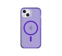 tech21 iPhone 14 EVO Check Compatible con MagSafe® - Funda Protectora Delgada Que Absorbe los Golpes con protección FlexShock de 16 pies contra caídas múltiples y Botones adicionales