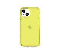 tech21 iPhone 14 EVO Check - Funda Protectora Delgada y Absorbente de Golpes con Botones adicionales FlexShock de 16 pies de protección contra caídas múltiples