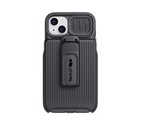 tech21 iPhone 14 Plus EVO MAX Compatible con MagSafe, Duradera, Absorbe los Golpes y Resistente, con Funda y protección FlexShock de 20 pies, Color Negro